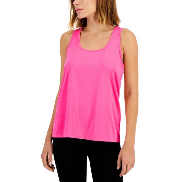 New ID IDEOLOGY Women's Textured Racerback Tank Top - Picture 1 of 2